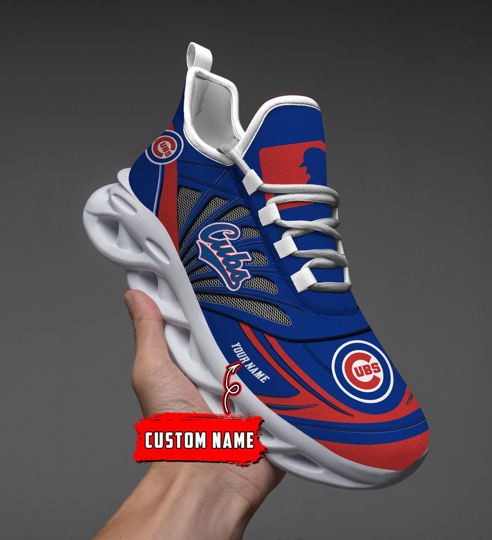 Chicago Cubs Max Soul Shoes Sneakers For Men And Women