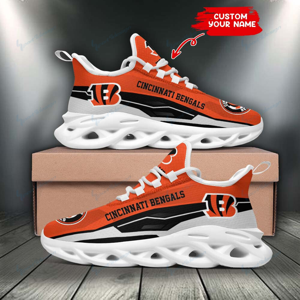 Cincinnati Bengals Max Soul Shoes Sneakers For Men And Women