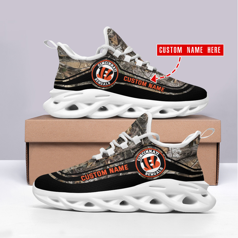 Cincinnati Bengals Max Soul Shoes Sneakers For Men And Women