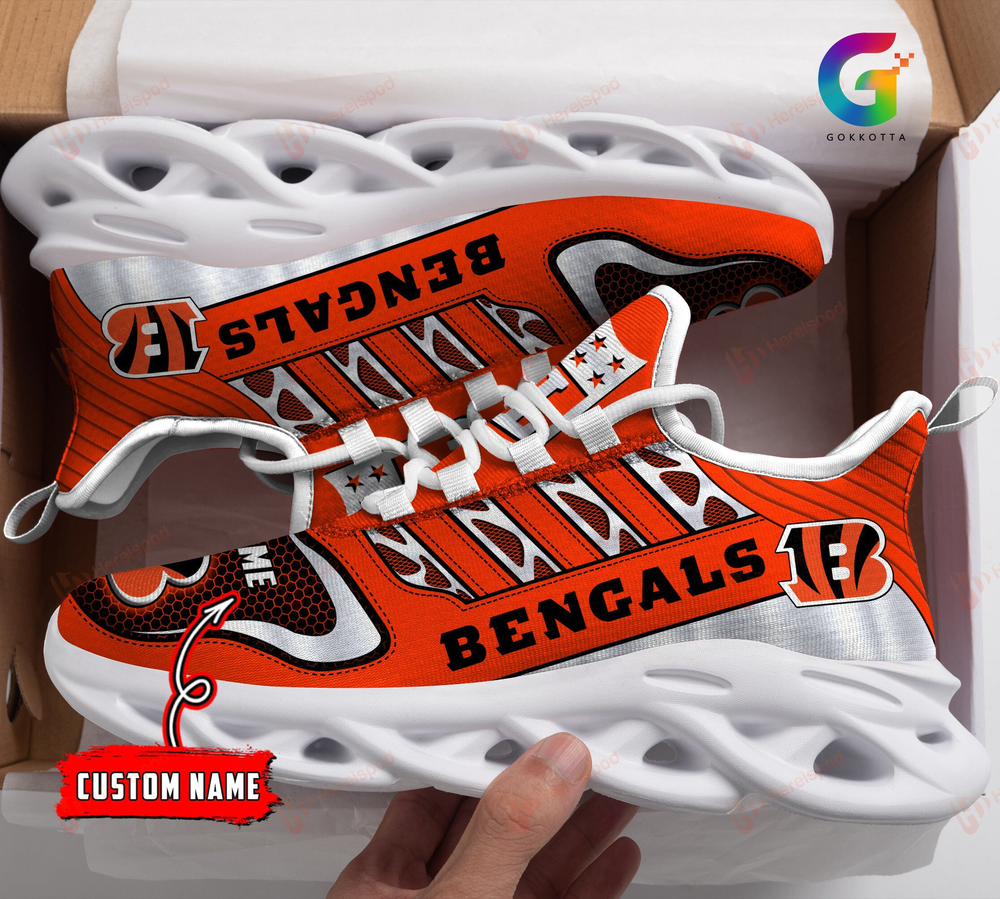 Cincinnati Bengals Max Soul Shoes Sneakers For Men And Women