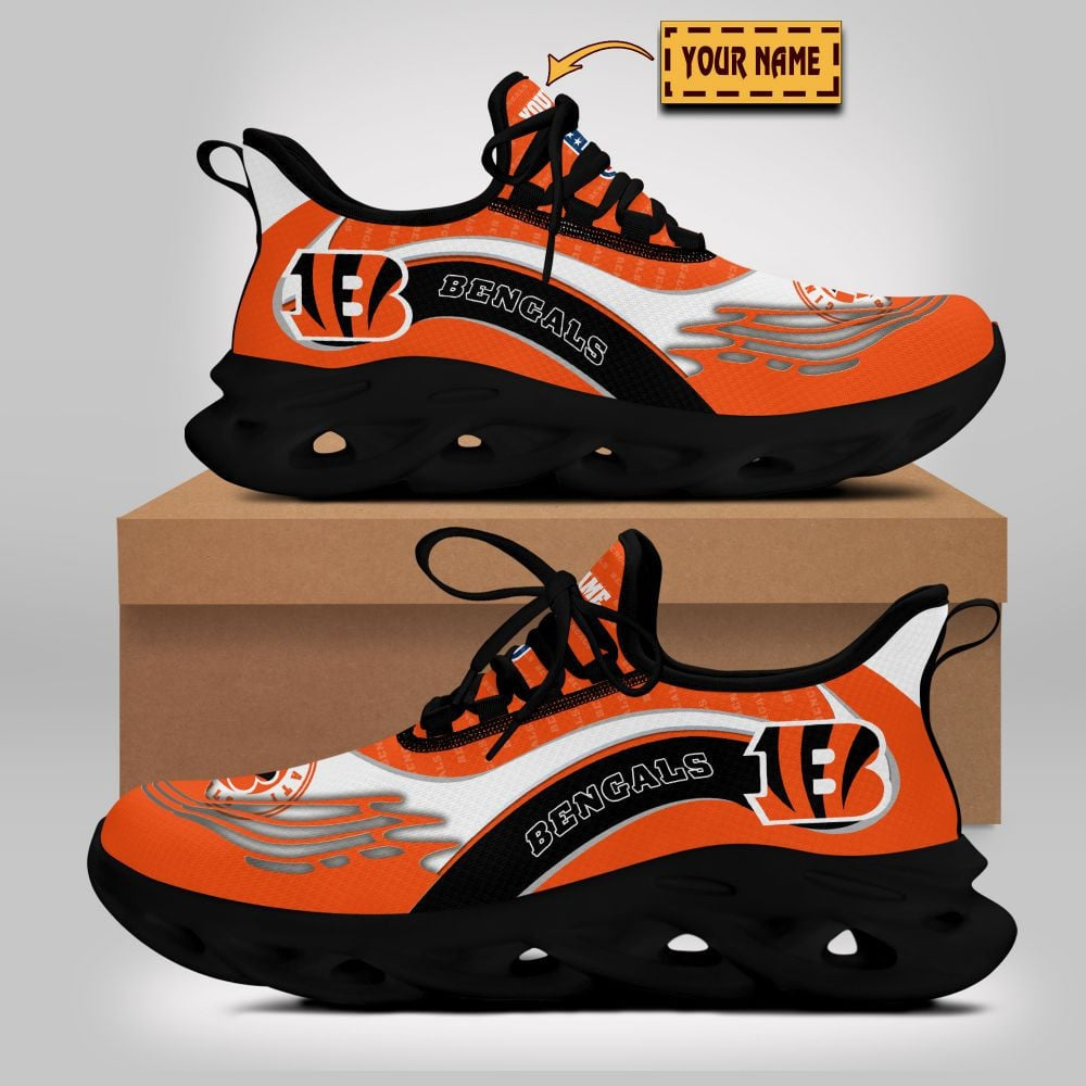 Cincinnati Bengals Max Soul Shoes Sneakers For Men And Women