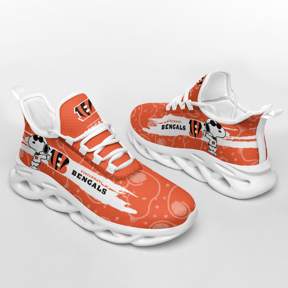 Cincinnati Bengals Max Soul Shoes Sneakers For Men And Women
