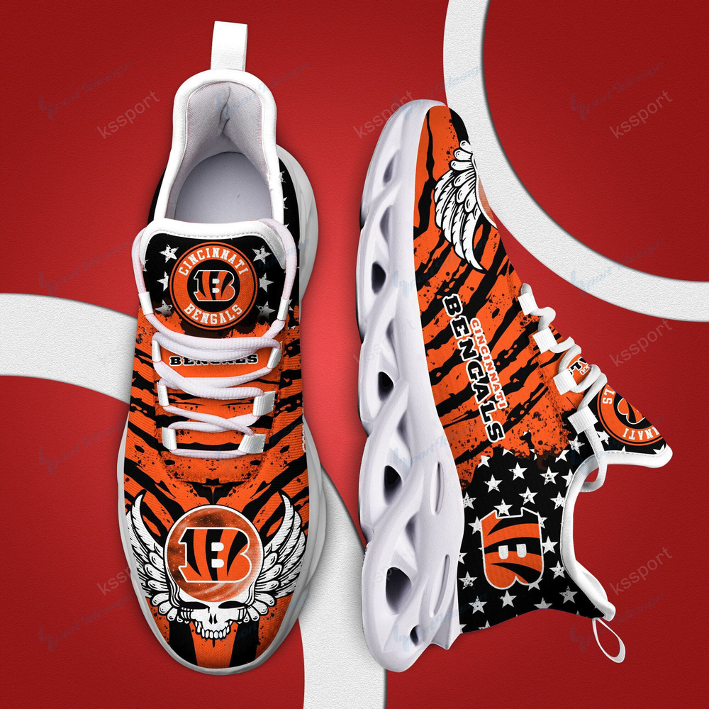 Cincinnati Bengals Max Soul Shoes Sneakers For Men And Women