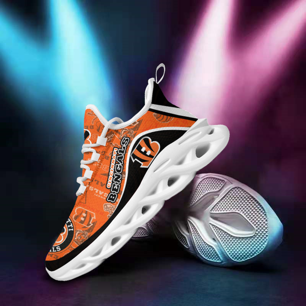 Cincinnati Bengals Max Soul Shoes Sneakers For Men And Women