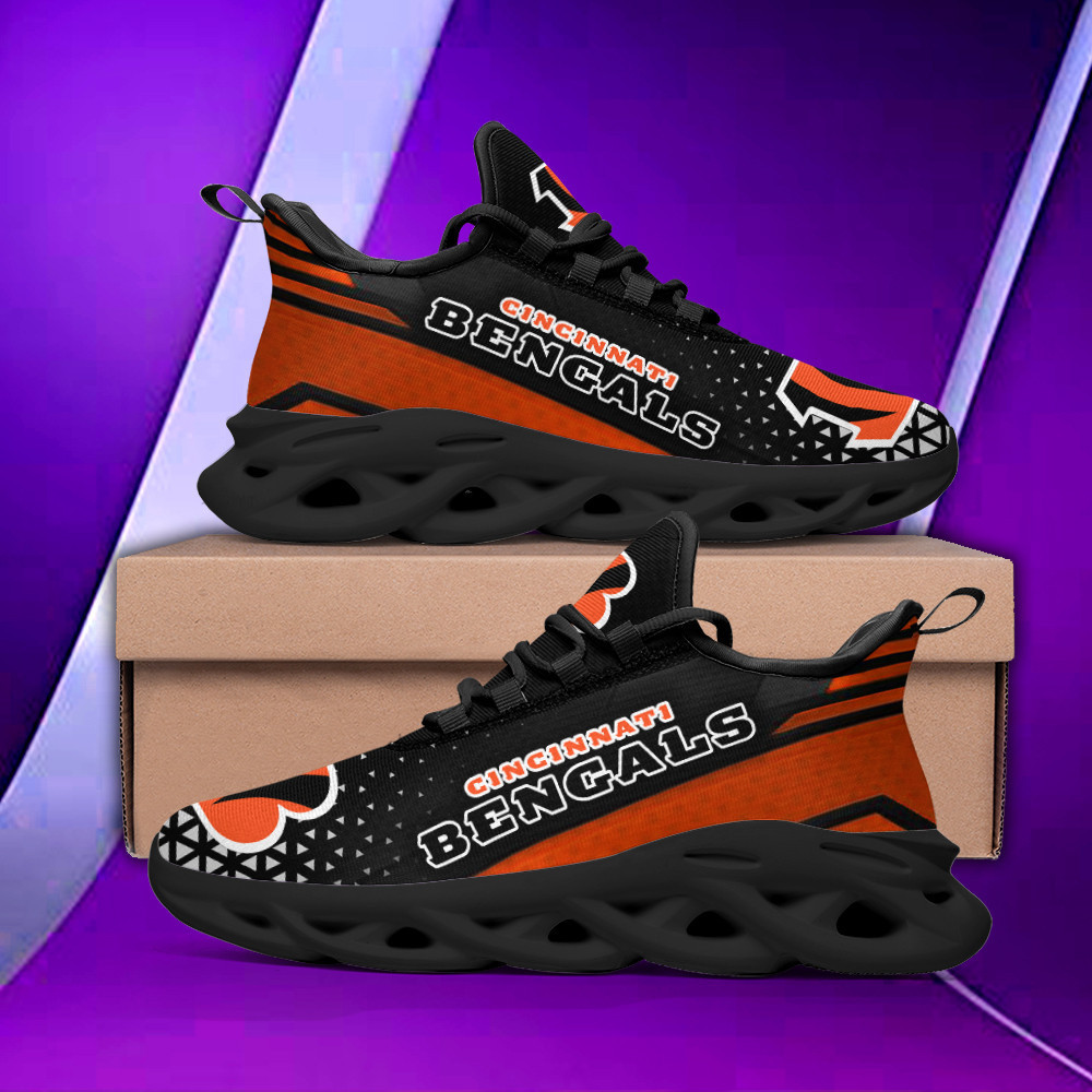 Cincinnati Bengals Max Soul Shoes Sneakers For Men And Women