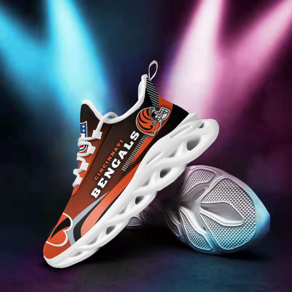 Cincinnati Bengals Max Soul Shoes Sneakers For Men And Women