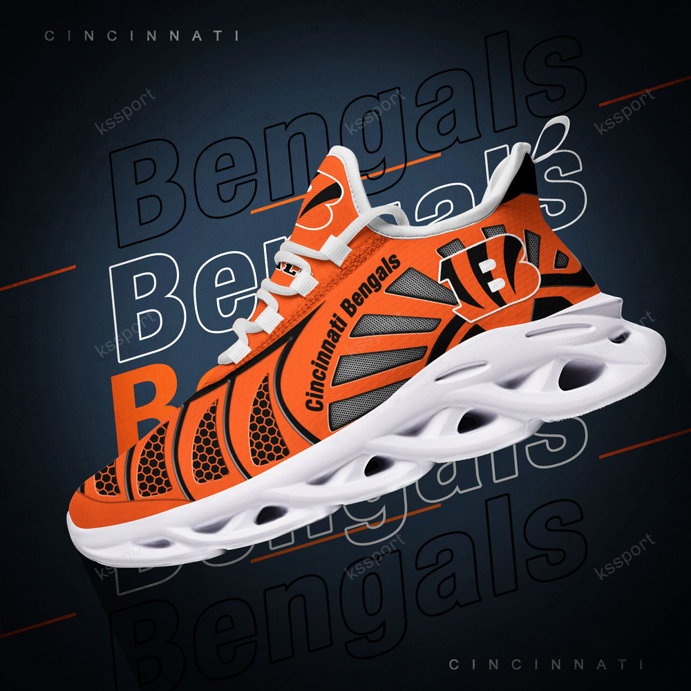 Cincinnati Bengals Max Soul Shoes Sneakers For Men And Women