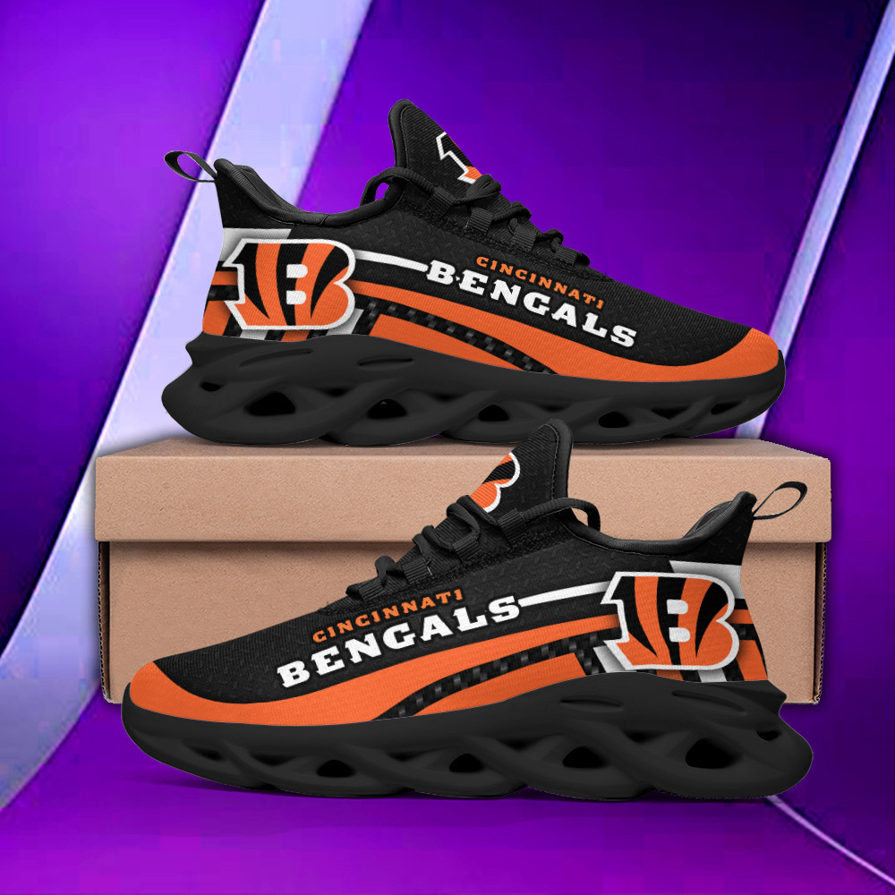 Cincinnati Bengals Max Soul Shoes Sneakers For Men And Women