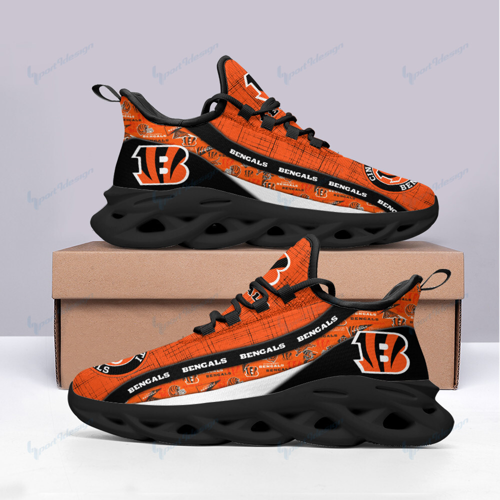 Cincinnati Bengals Max Soul Shoes Sneakers For Men And Women