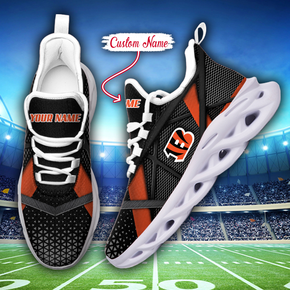 Cincinnati Bengals NFL Max Soul Shoes Sneakers For Men And Women