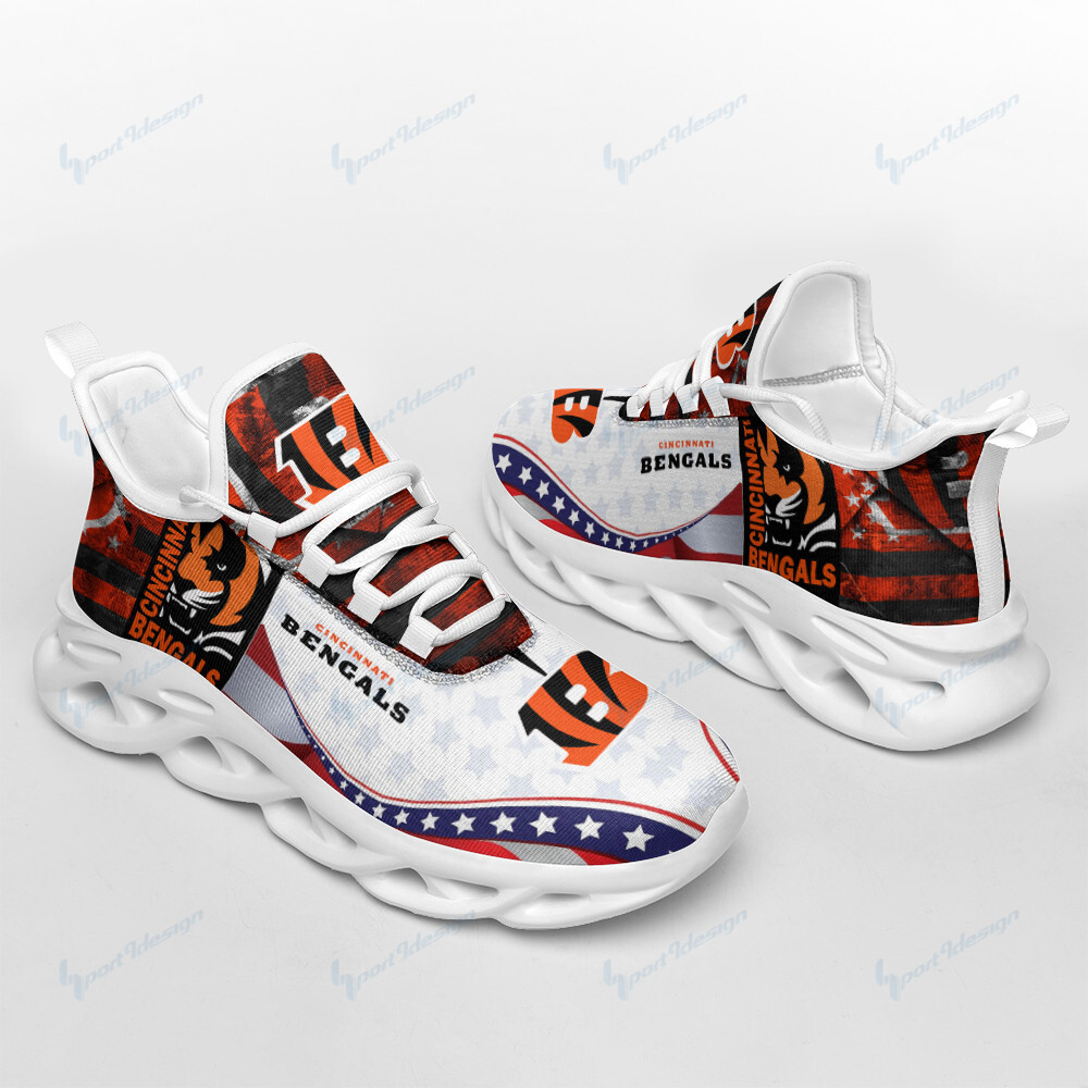 Cincinnati Bengals NFL Max Soul Shoes Sneakers For Men And Women