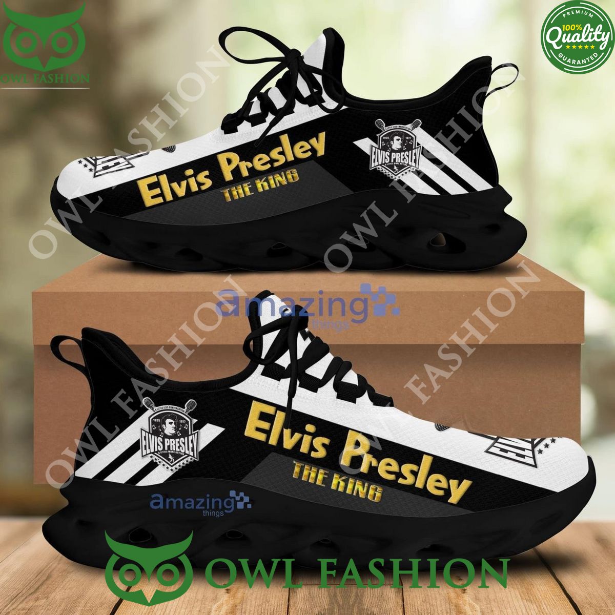 Elvis Presley Max Soul Shoes Sneakers For Men And Women