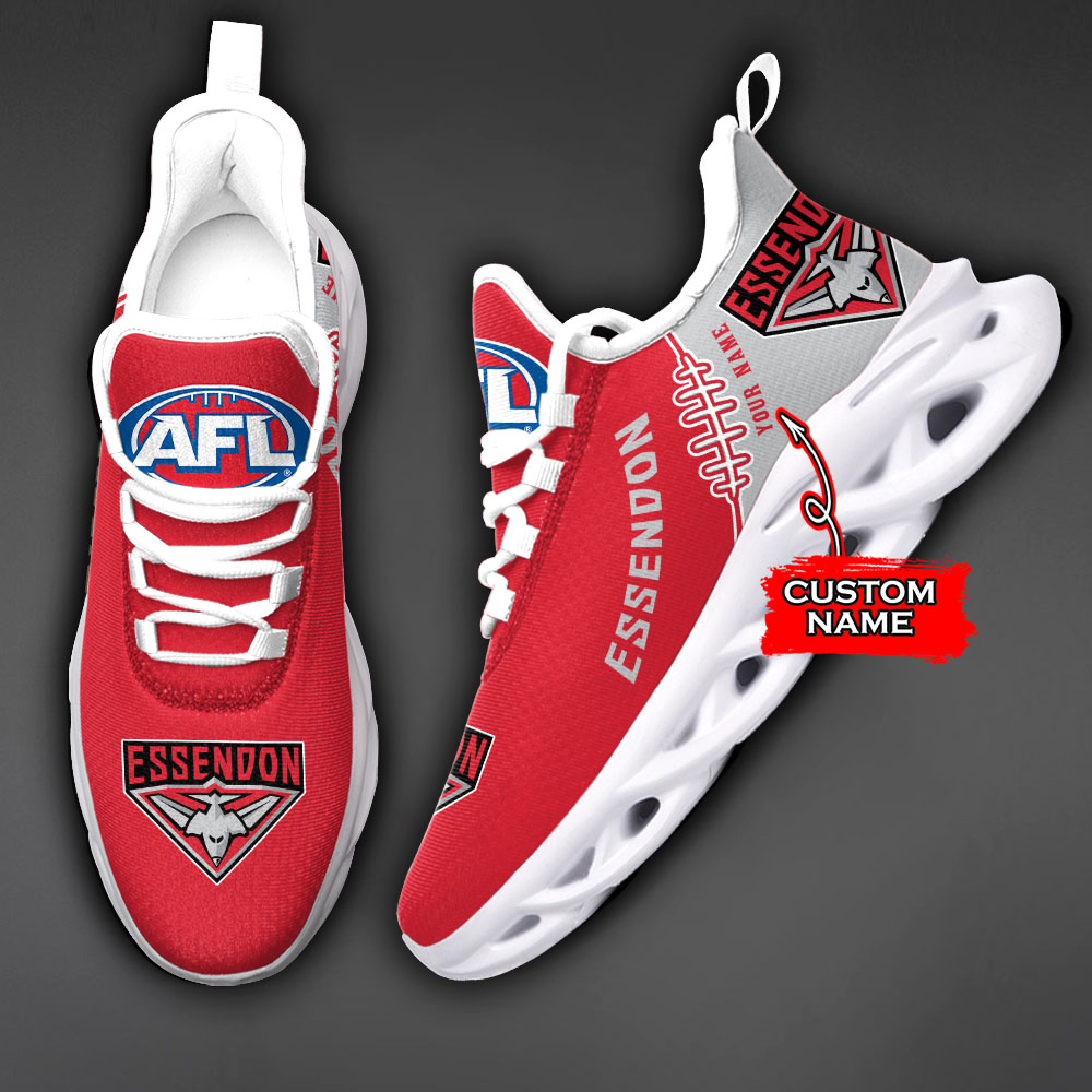 Essendon Bombers AFL Max Soul Shoes Sneakers For Men And Women