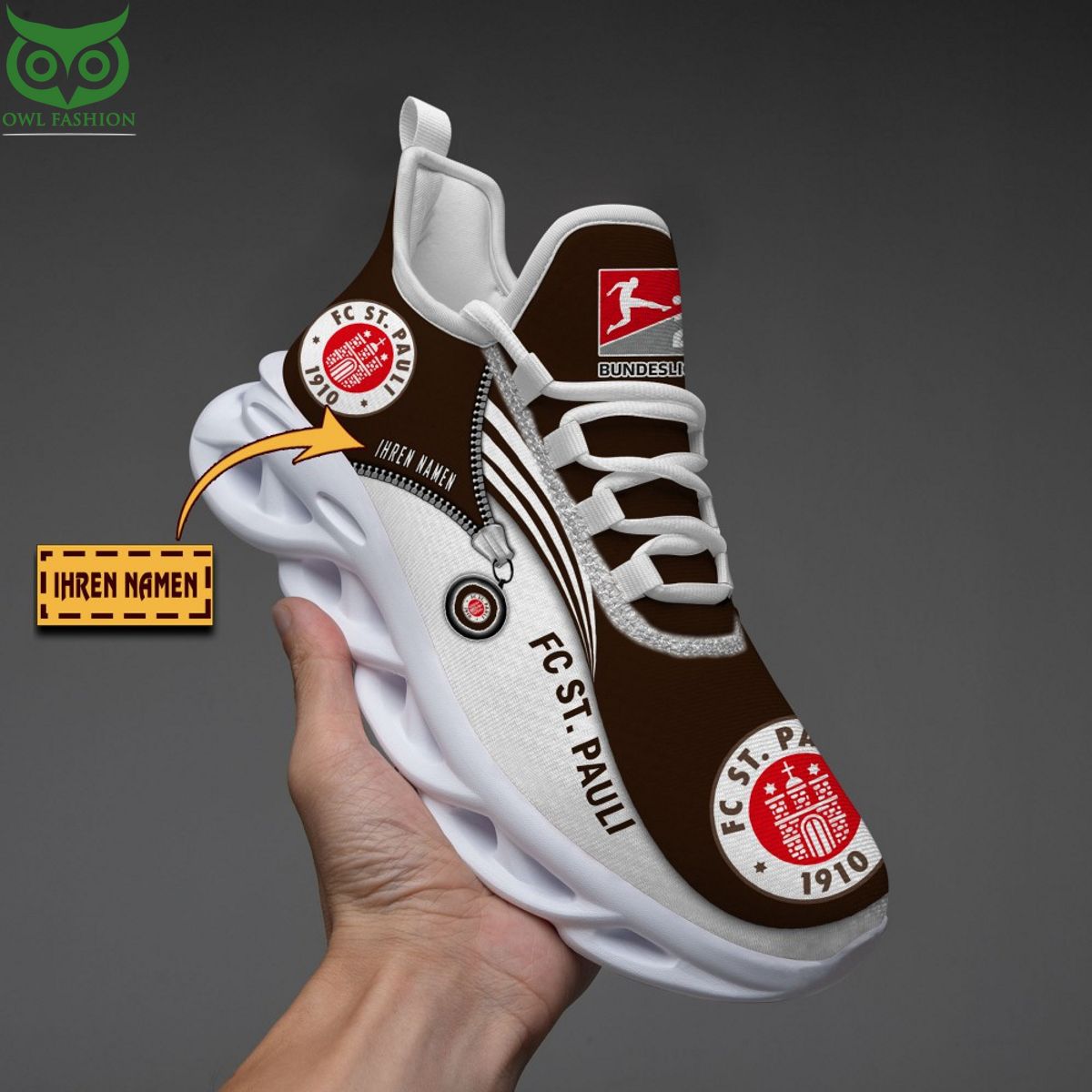 FC St. Pauli Max Soul Shoes Sneakers For Men And Women