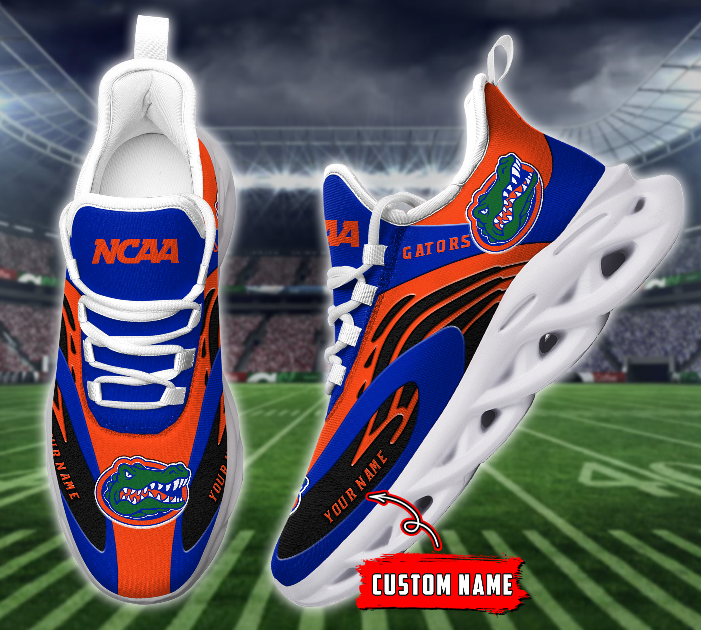 Florida Gators NCAA Max Soul Shoes Sneakers For Men And Women