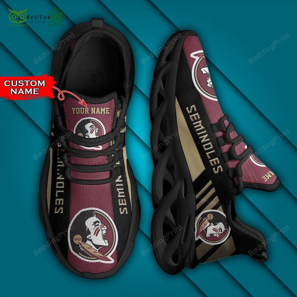 Florida State Seminoles Max Soul Shoes Sneakers For Men And Women