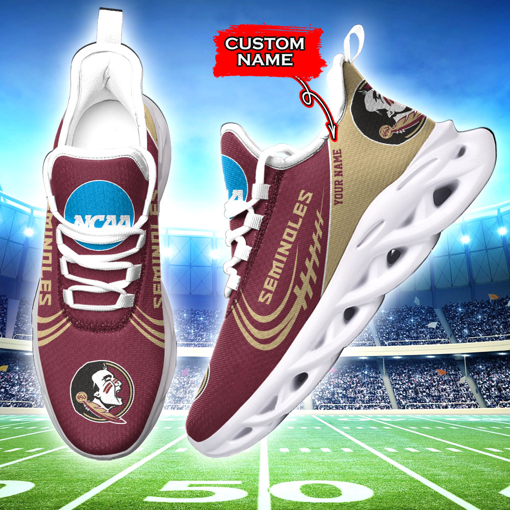 Florida State Seminoles NCAA Max Soul Shoes Sneakers For Men And Women