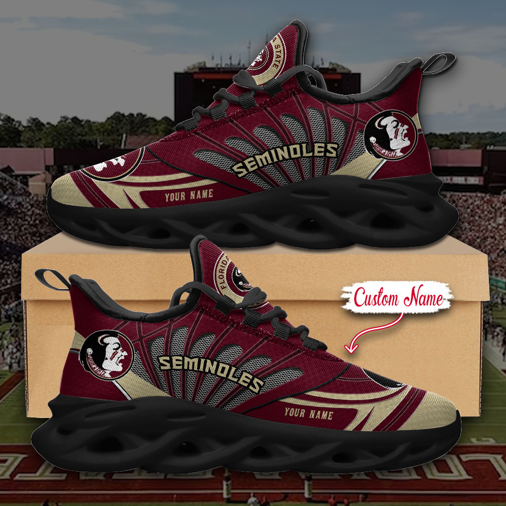Florida State Seminoles NCAA Max Soul Shoes Sneakers For Men And Women