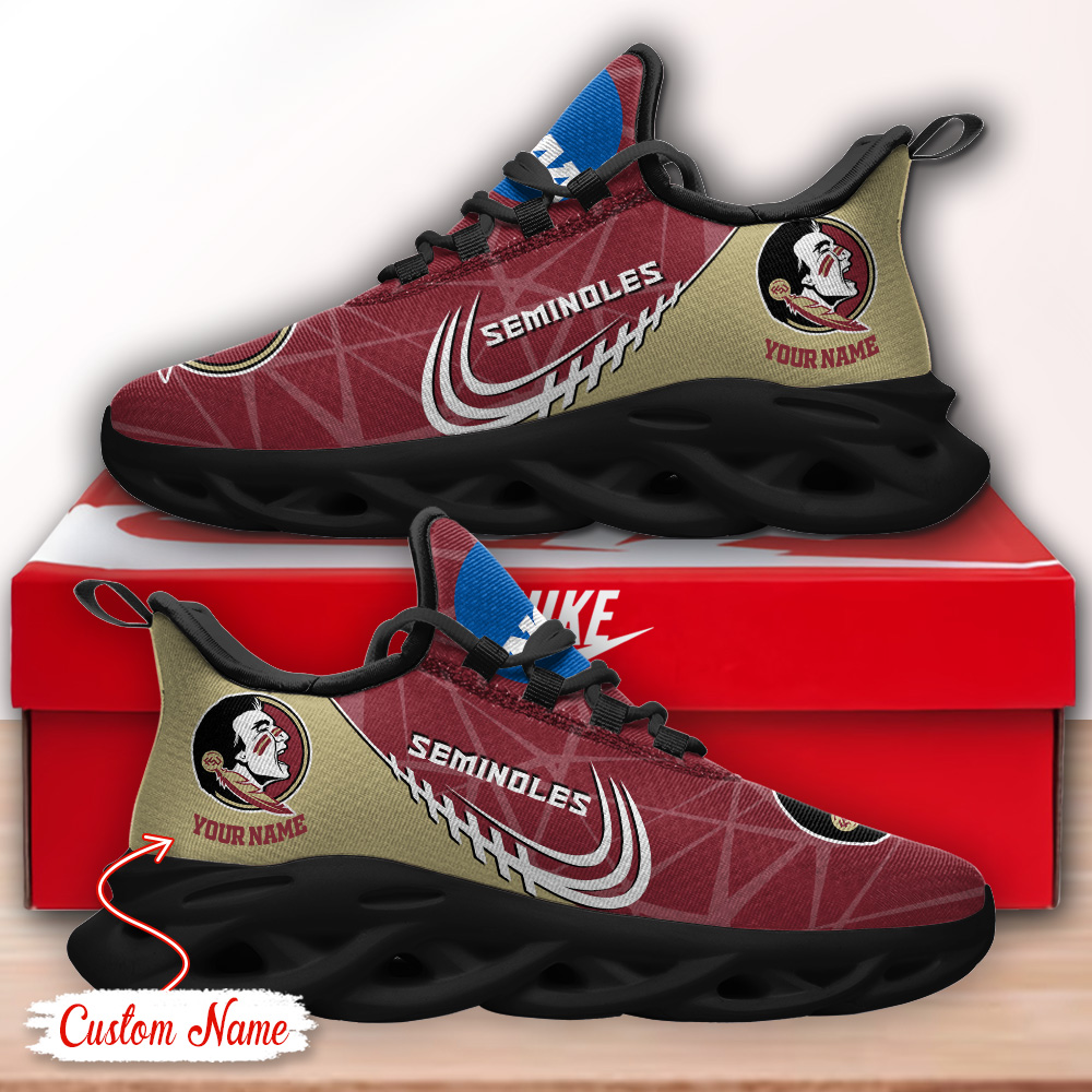 Florida State Seminoles NCAA Max Soul Shoes Sneakers For Men And Women
