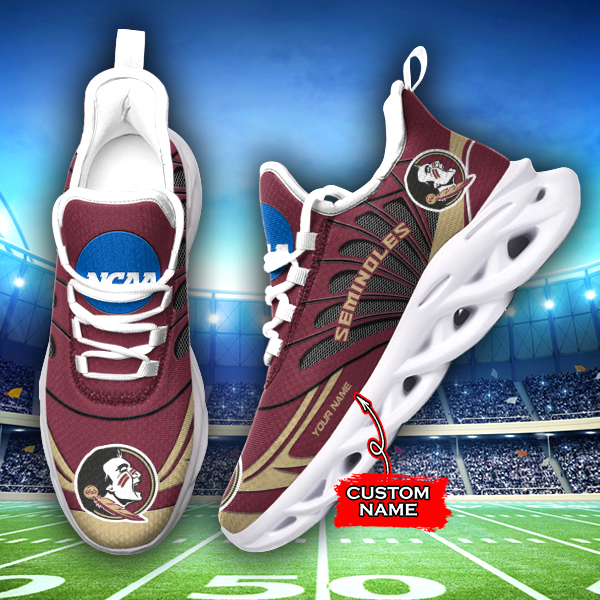 Florida State Seminoles NCAA Max Soul Shoes Sneakers For Men And Women