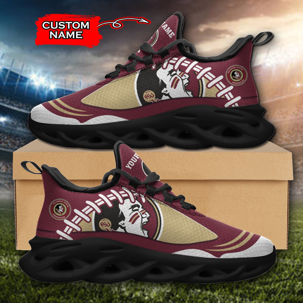 Florida State Seminoles NCAA Max Soul Shoes Sneakers For Men And Women