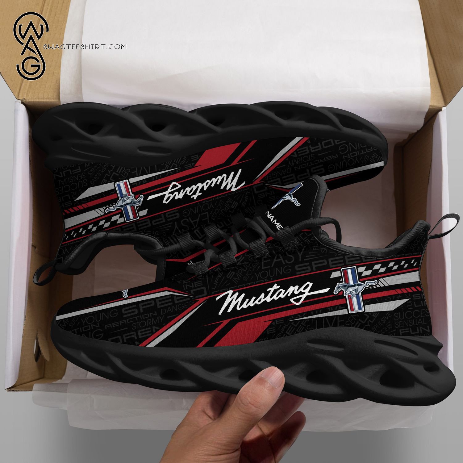 Ford Mustang Max Soul Shoes Sneakers For Men And Women