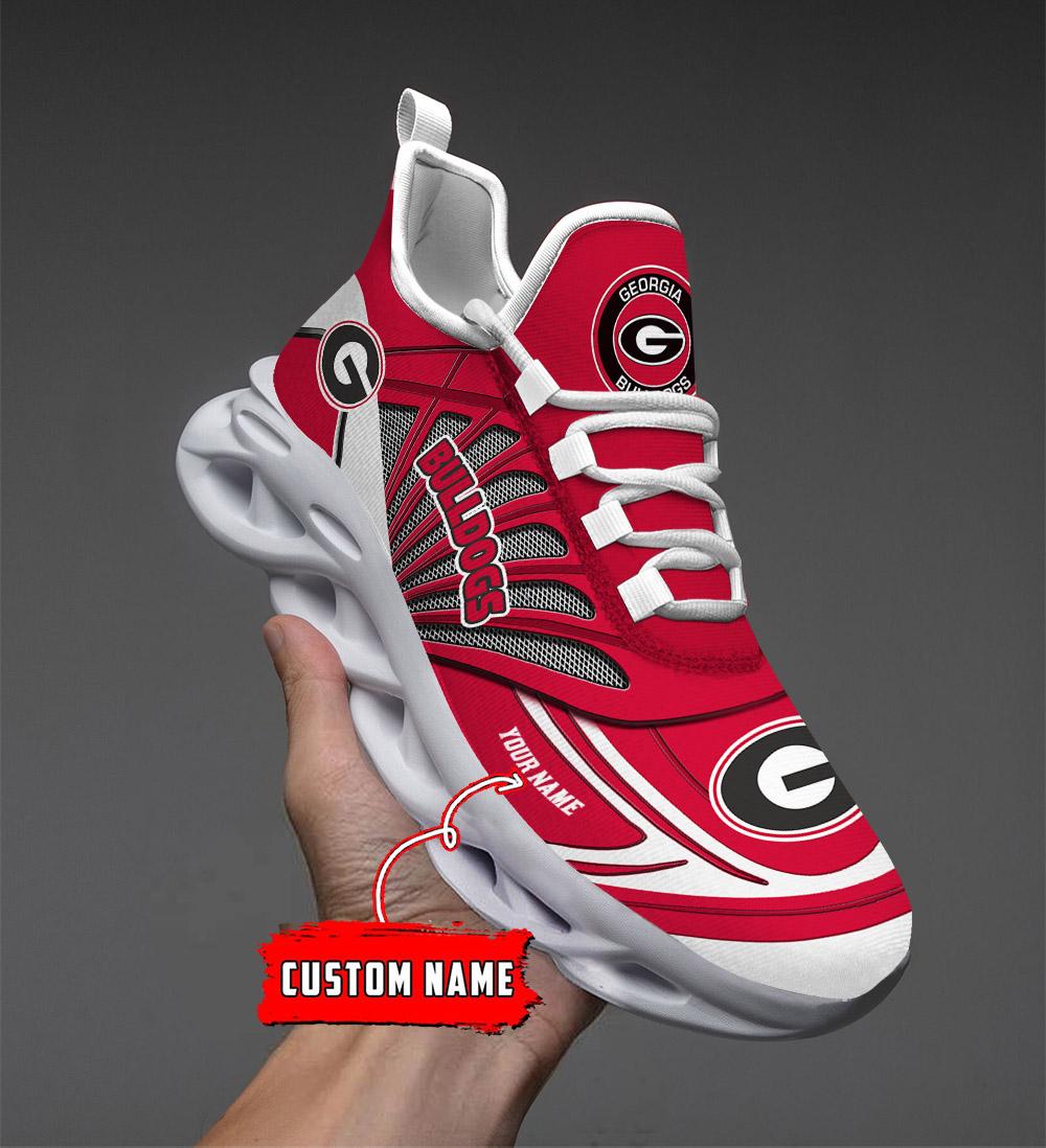 Georgia Bulldogs Max Soul Shoes Sneakers For Men And Women