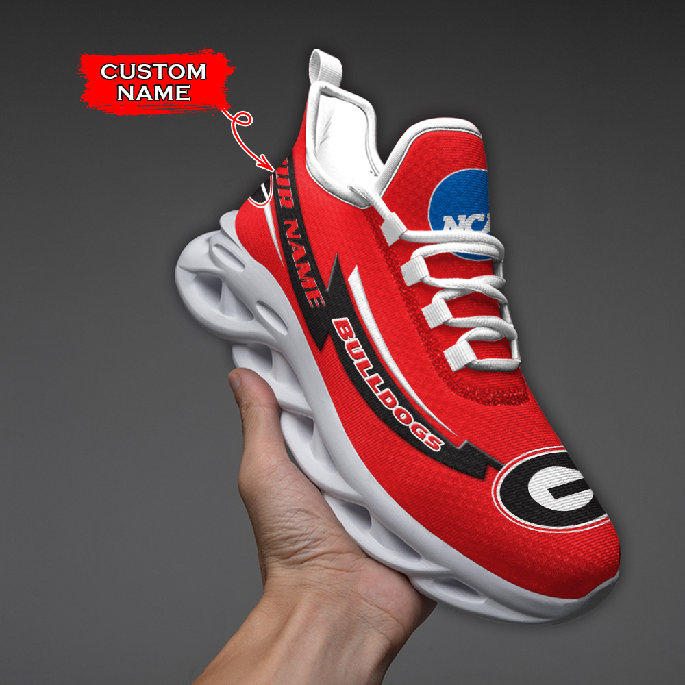 Georgia Bulldogs NCAA Max Soul Shoes Sneakers For Men And Women