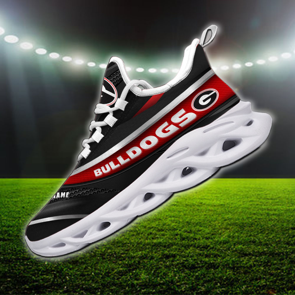 Georgia Bulldogs NCAA Max Soul Shoes Sneakers For Men And Women