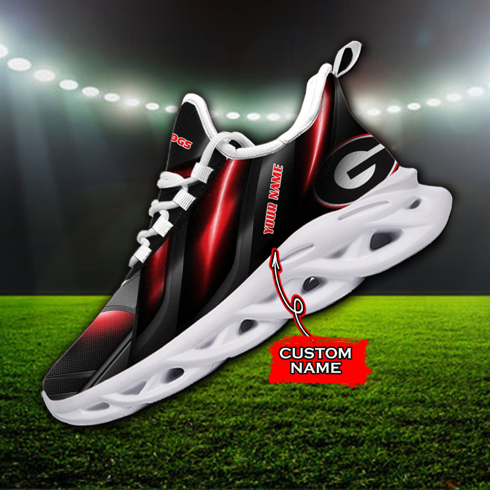 Georgia Bulldogs NCAA Max Soul Shoes Sneakers For Men And Women