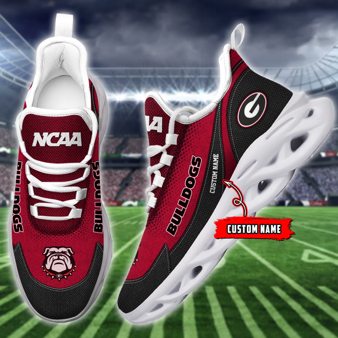 Georgia Bulldogs NCAA Max Soul Shoes Sneakers For Men And Women