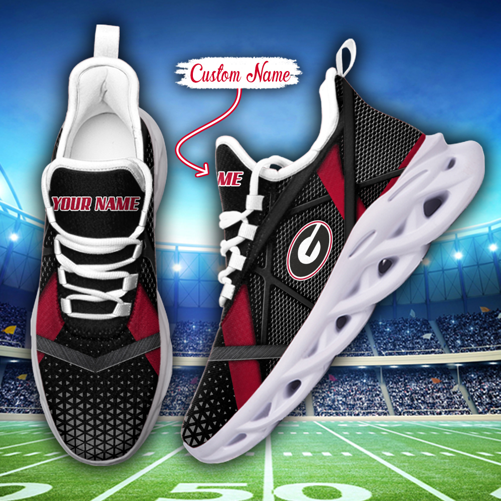 Georgia Bulldogs NCAA Max Soul Shoes Sneakers For Men And Women