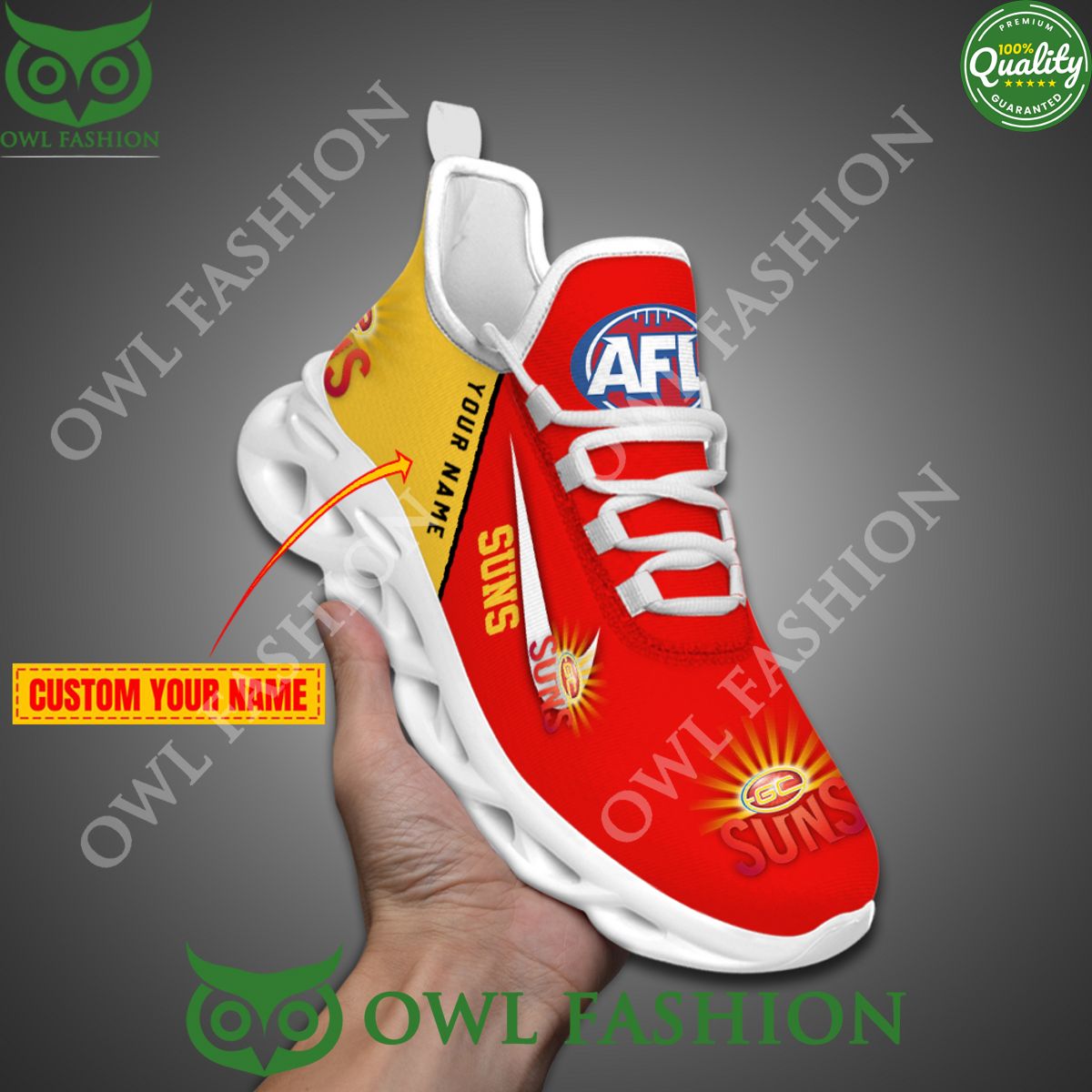 Gold Coast Suns Max Soul Shoes Sneakers For Men And Women