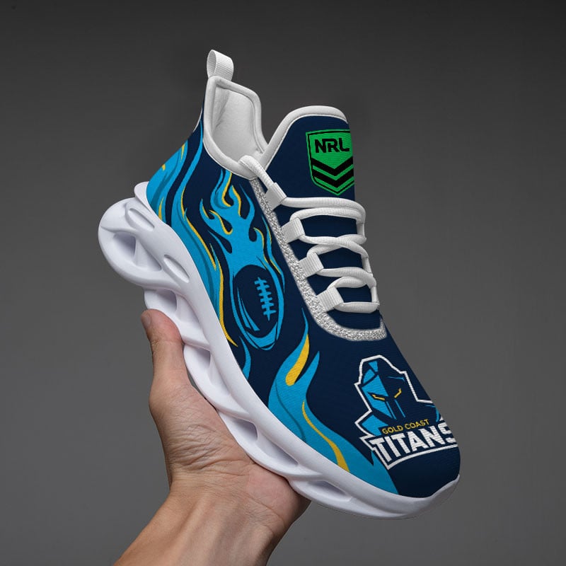 Gold Coast Titans Max Soul Shoes Sneakers For Men And Women