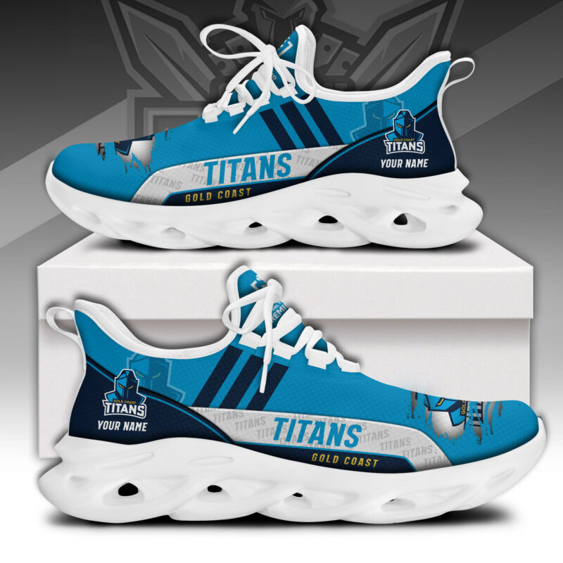 Gold Coast Titans Max Soul Shoes Sneakers For Men And Women