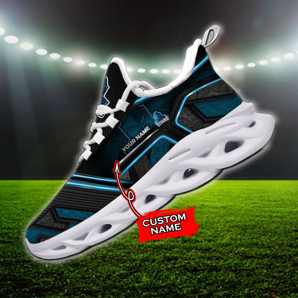 Gold Coast Titans NRL Max Soul Shoes Sneakers For Men And Women