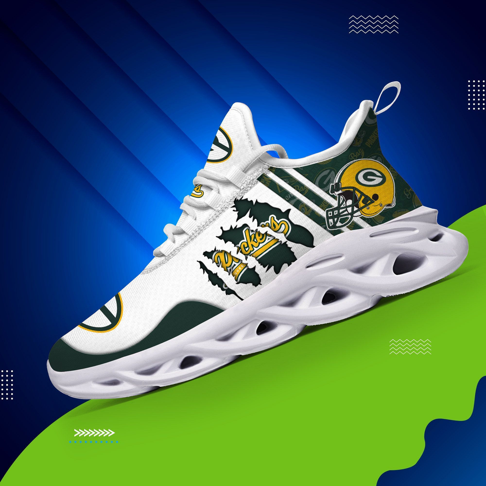 Green Bay Packers Max Soul Shoes Sneakers For Men And Women