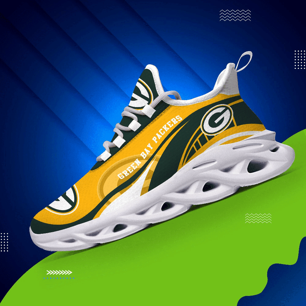 Green Bay Packers Max Soul Shoes Sneakers For Men And Women