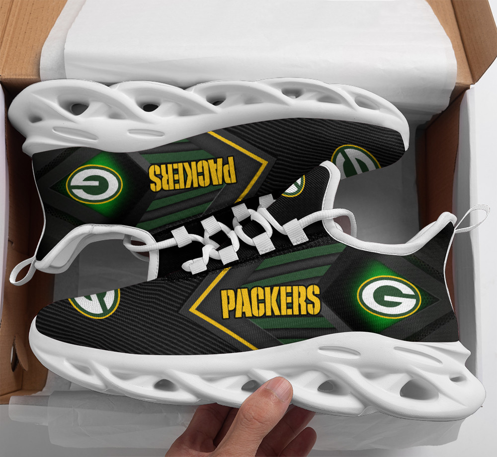 Green Bay Packers Max Soul Shoes Sneakers For Men And Women