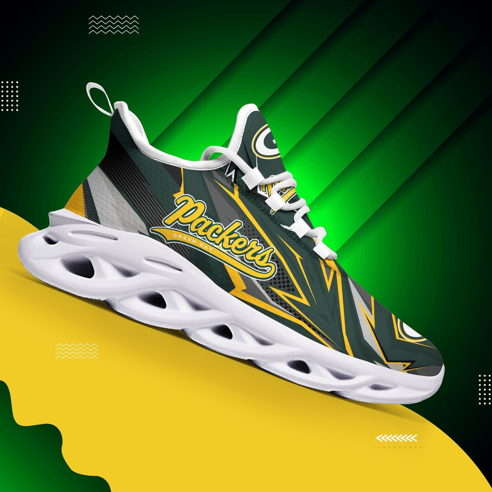 Green Bay Packers Max Soul Shoes Sneakers For Men And Women