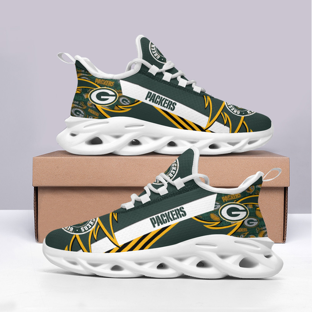 Green Bay Packers Max Soul Shoes Sneakers For Men And Women