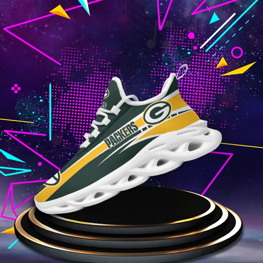 Green Bay Packers Max Soul Shoes Sneakers For Men And Women