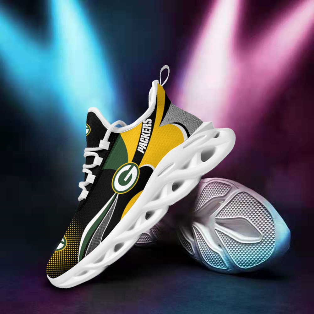 Green Bay Packers Max Soul Shoes Sneakers For Men And Women