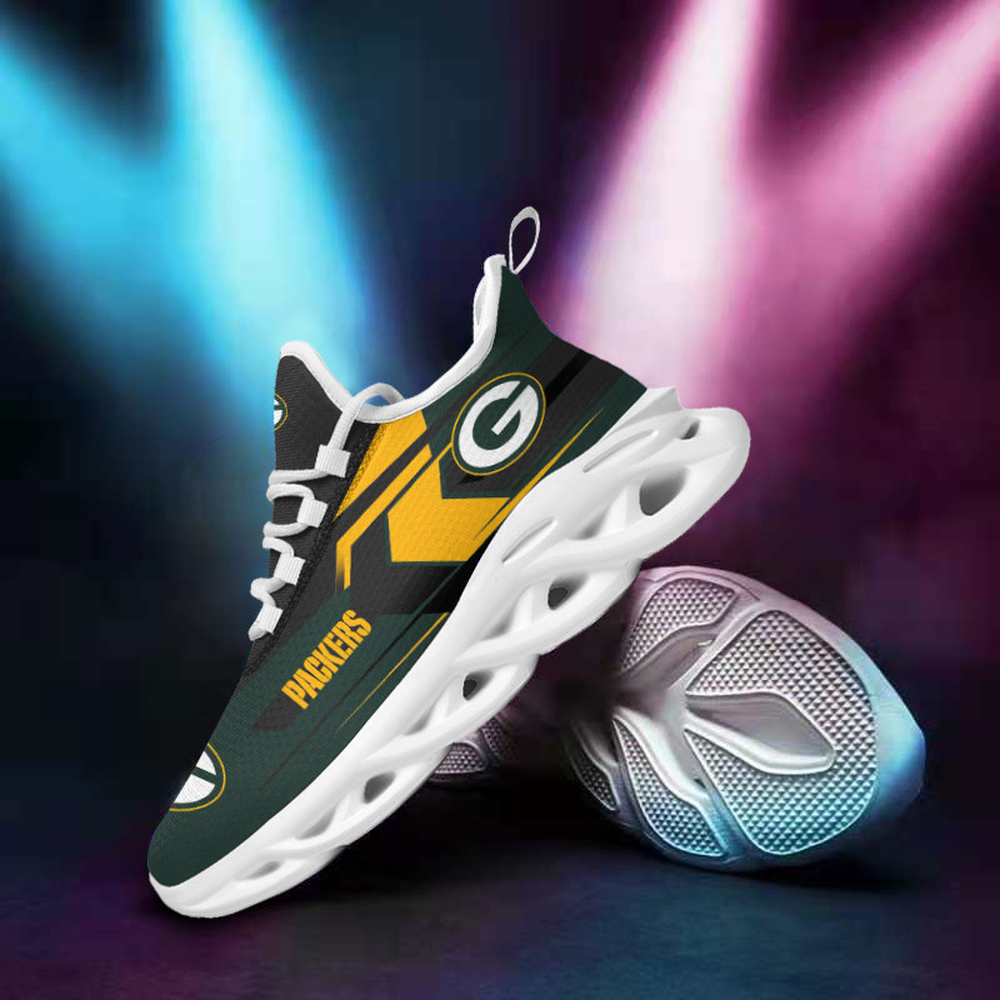 Green Bay Packers Max Soul Shoes Sneakers For Men And Women