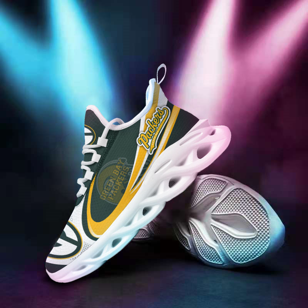 Green Bay Packers Max Soul Shoes Sneakers For Men And Women