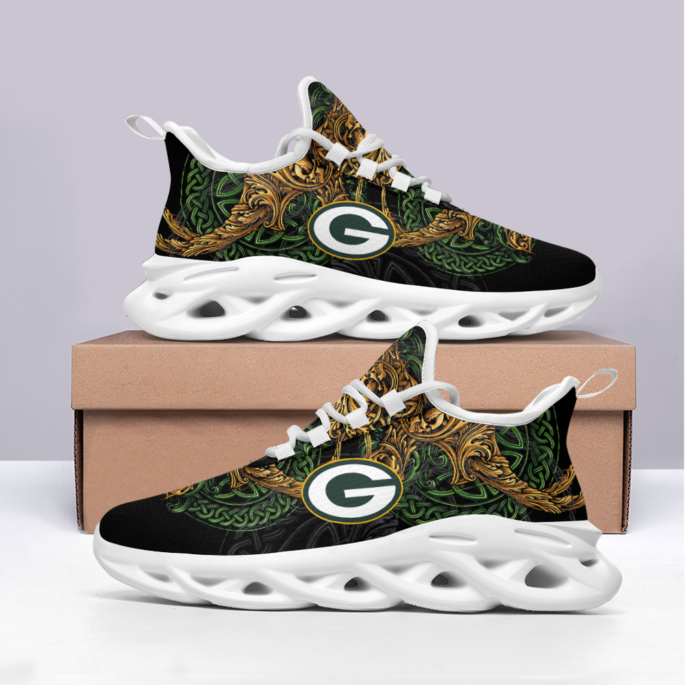 Green Bay Packers Max Soul Shoes Sneakers For Men And Women