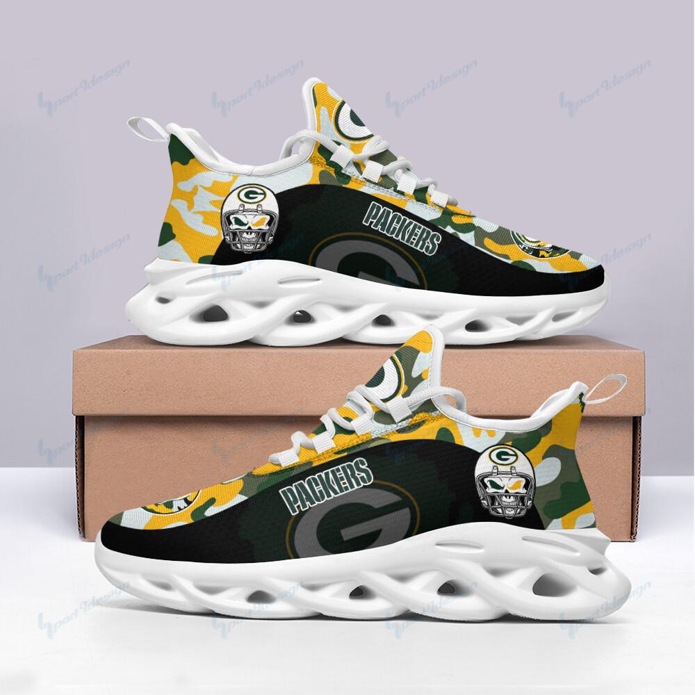 Green Bay Packers Max Soul Shoes Sneakers For Men And Women