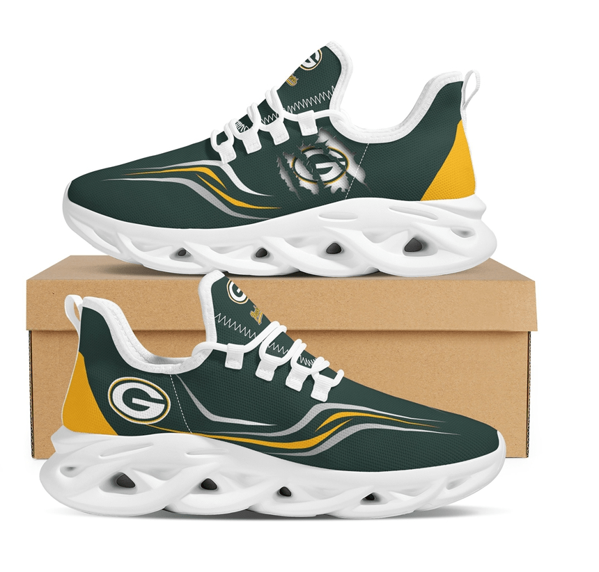 Green Bay Packers Max Soul Shoes Sneakers For Men And Women