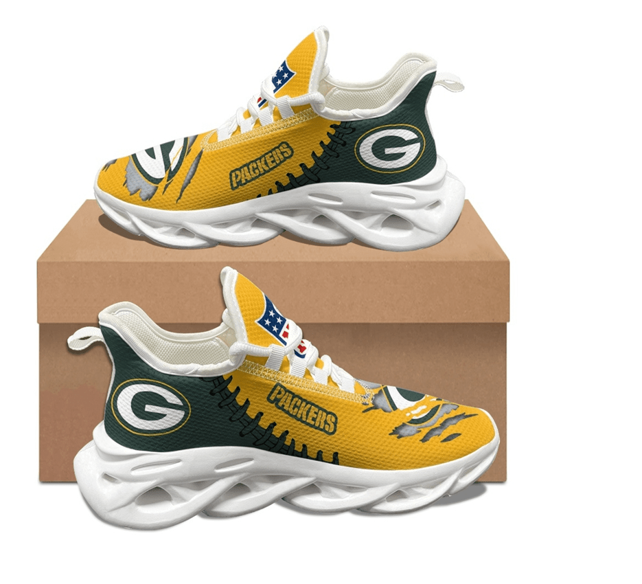 Green Bay Packers Max Soul Shoes Sneakers For Men And Women