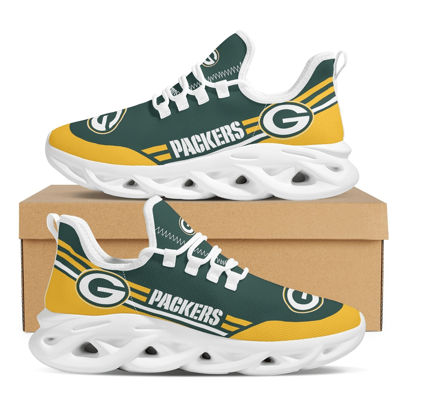 Green Bay Packers Max Soul Shoes Sneakers For Men And Women